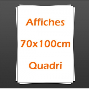 Affiches Posters 70x100cm quadri