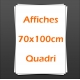Affiches Posters 70x100cm quadri
